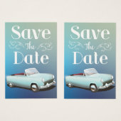 Save the Date Vintager Klassiker (Vorne & Hinten)