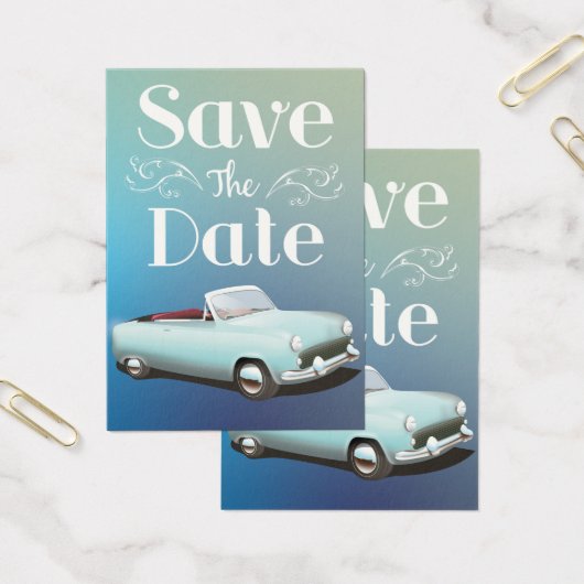 Save the Date Vintager Klassiker (Büro)