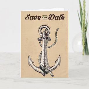 Save the Date Vintager Nautikanker
