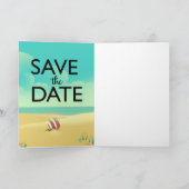 Save the Date Vintager Strand (Innenseite)