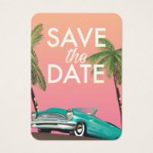 Save the Date Vintages Cabrio (Vorderseite)