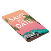 Save the Date Vintages Cabrio Magnet (Rechte Seite)