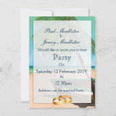 Save the Date Vintages Fischerboot Einladung (Vorderseite)