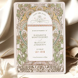 Save the Date Vintages Jugendstil von Mucha Einlad Einladung<br><div class="desc">Jugendstil Vintage Save the Date Hochzeitskarten von Alphonse Mucha in einem floralen, romantischen und skurrilen Design. Viktorianische Schnörkel ergänzen klassische Deko-Schriftart. Bitte geben Sie Ihre persönlichen Informationen ein, und Sie sind fertig. Wenn Sie das Design weiter ändern möchten, klicken Sie auf den blauen Button "Anpassen". Vielen Dank, dass Sie mein...</div>