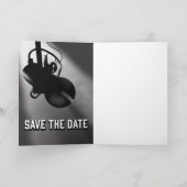 Save the Date Vintages Mikrofon (Innenseite)