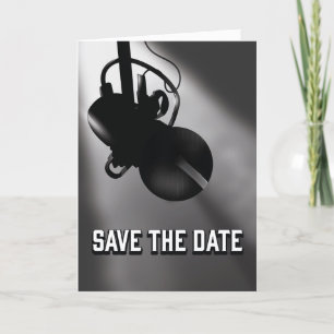 Save the Date Vintages Mikrofon