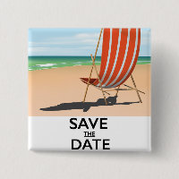 Save the Date Vintages Strandposter