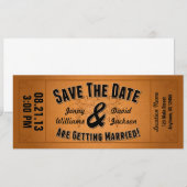 Save the Date: Vintages Ticket Date (Vorne/Hinten)