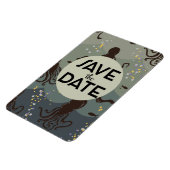 Save the Date Vintages Unterwasser Magnet (Linke Seite)
