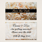 Save the Date Visitenkarte (Vorne & Hinten)