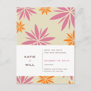 Save the Date: Vitalität Ankündigungspostkarte