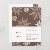 SAVE THE DATE: Vitalität Ankündigungspostkarte (Vorne/Hinten)