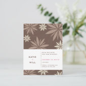 SAVE THE DATE: Vitalität Ankündigungspostkarte (Stehend Vorderseite)