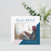 Save the Date von Kraft Karte (Stehend Vorderseite)