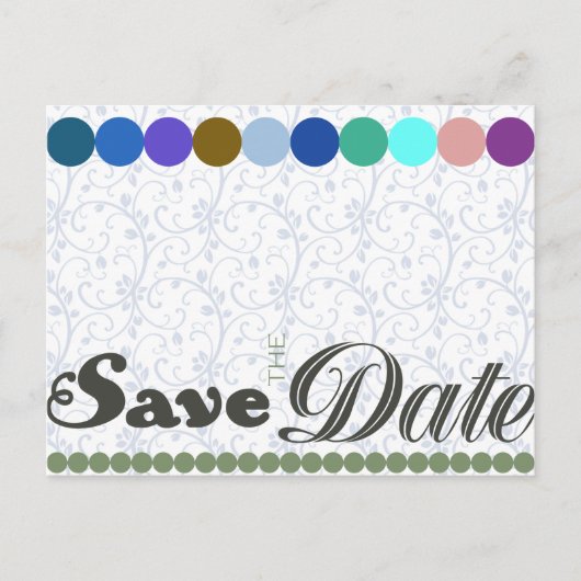 Save the Date Vorlage (Vorderseite)