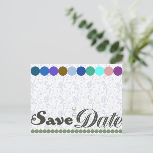 Save the Date Vorlage (Stehend Vorderseite)