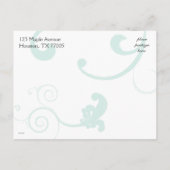 Save the Date Vorlage (Rückseite)