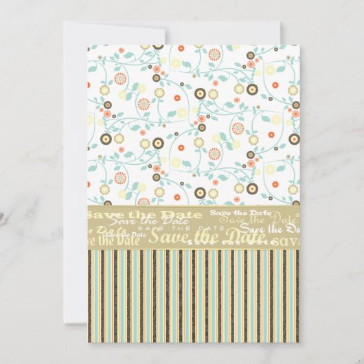 Save the Date Vorlage (Vorderseite)