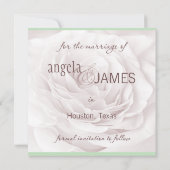 Save the Date Vorlage (Rückseite)