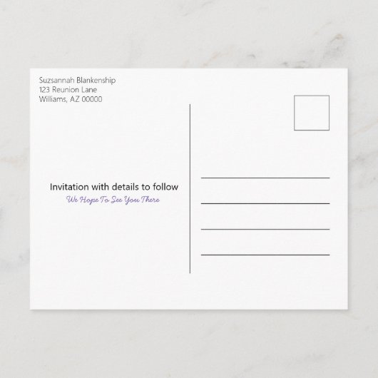 Save the Date Vorlage für Wiedersehen-von Outdoorf (Rückseite)