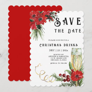 Save the Date Vorlagen Weihnachts-Party