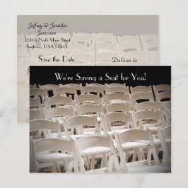 Save the Date Vow - Feierlichkeiten Ankündigungspostkarte