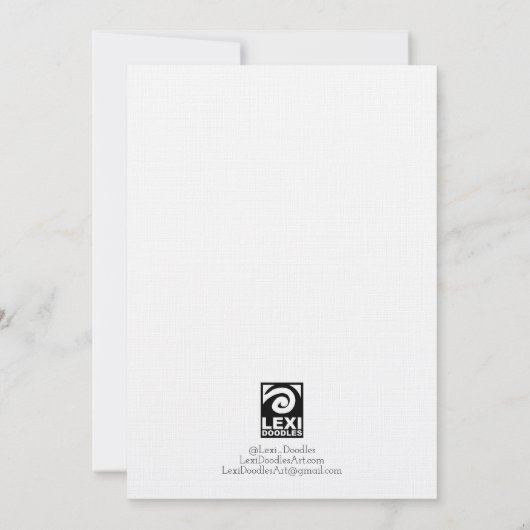 Save the Date - Wale in Liebe (Rückseite)