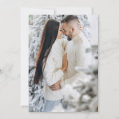 Save the Date Wasserfarbenkarte (Vorderseite)