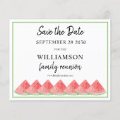 Save the Date Watermelon Family Wiedersehen (Vorderseite)