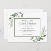 Save the Date *Waverly Place* Postkarte (Vorne/Hinten)