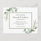 Save the Date *Waverly Place* Postkarte (Vorderseite)