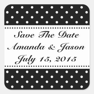 Save the Date wedding Aufkleber