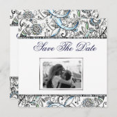 Save the Date Wedding Einladung (Vorne/Hinten)