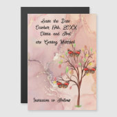 Save the Date Wedding Event Card Magnet (Vorne/Hinten)