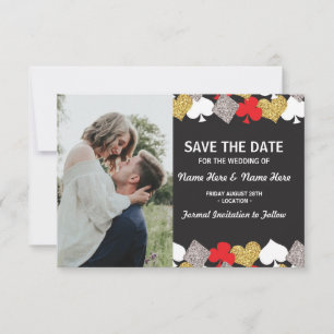 Save the Date Wedding Las- Vegaskasino-Foto