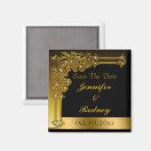 Save the Date Wedding Magnet (Vorderseite/Rückseite)