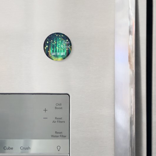 Save the Date Wedding Magnet (In Situ (Kühlschrank))