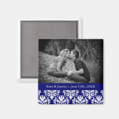 Save the Date Wedding Magnet (Vorderseite/Rückseite)