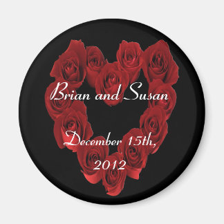 Save the Date Wedding Magnet