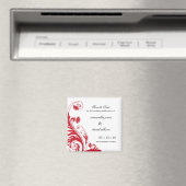 Save the Date Wedding Magnet (In Situ (Geschirrspüler))