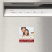 Save the Date Wedding Magnet (In Situ (Geschirrspüler))