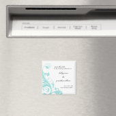 Save the Date Wedding Magnet (In Situ (Geschirrspüler))