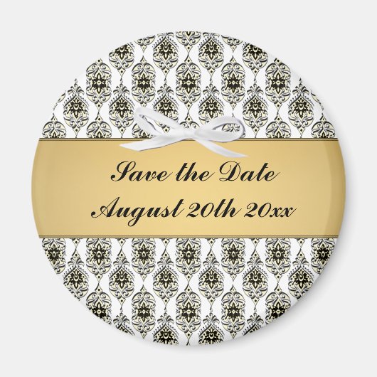 Save the Date Wedding Magnet (Vorne)