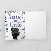 Save the Date Wedding Movie Camera (Innenseite)