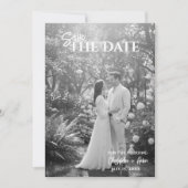 Save The Date Wedding Photo Invite, Save The Date  (Vorderseite)
