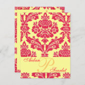 SAVE THE DATE WEDDING POST CARD 2 - Anpassen! Ankündigungspostkarte (Vorne/Hinten)