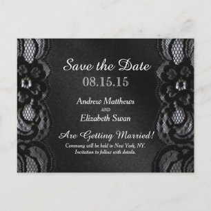 Save the Date Wedding Postkarte