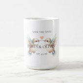 Save the Date Wedding Themed Kaffeetasse (Mittel)