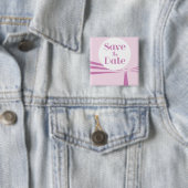 Save the Date Wedding Vintag Lighthouse Button (Beispiel)