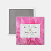 SAVE THE DATE WEDING MAGNET (Vorderseite/Rückseite)